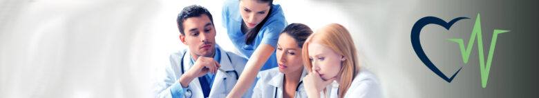 group of doctors pondering life insurance rates